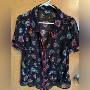 Retro vintage women’s blouse